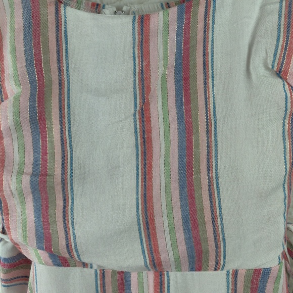 Charlotte Russe Pink and White Striped Dress Sz M - Picture 5 of 7